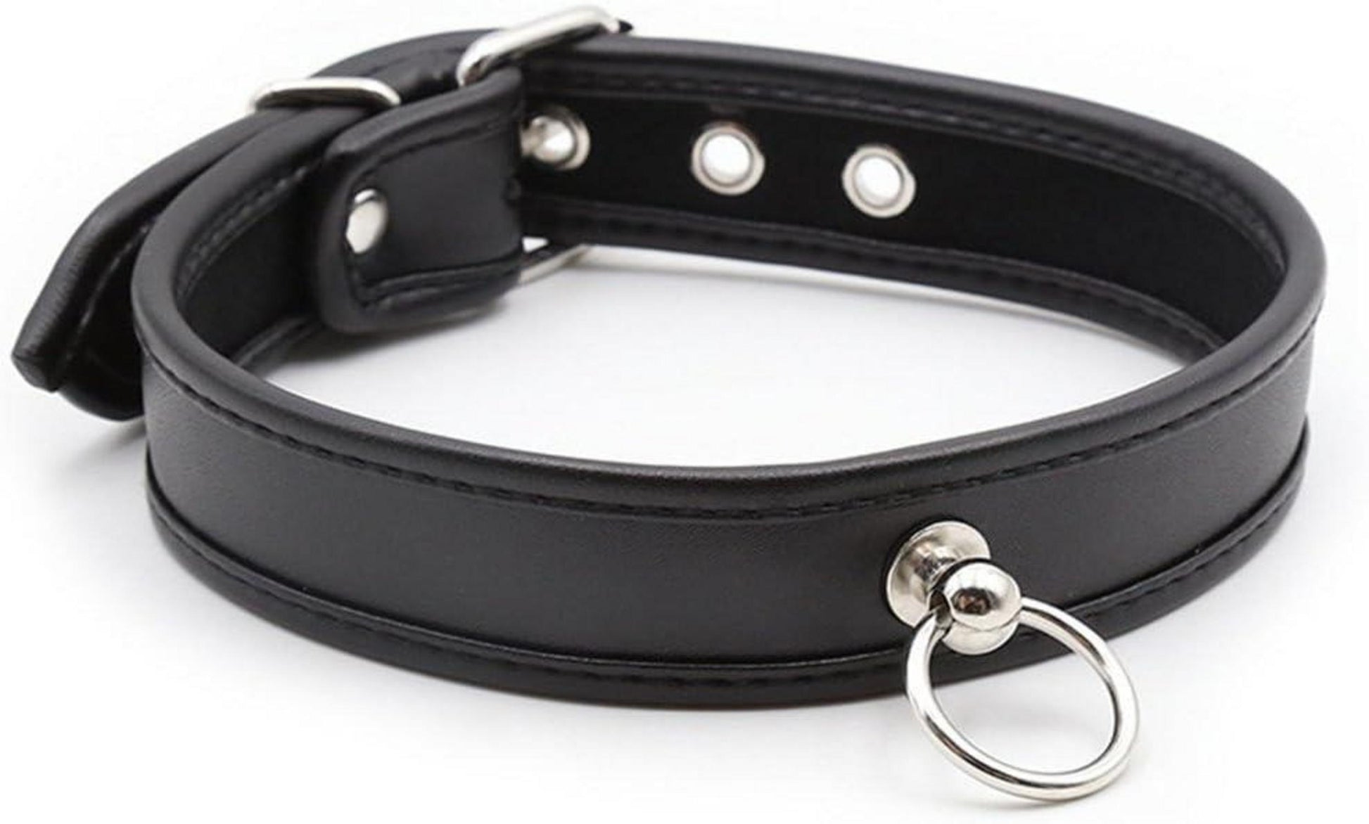 Halsband O-Ringe Fesseln Erotik Halsbänder Leder BDSM Bondage