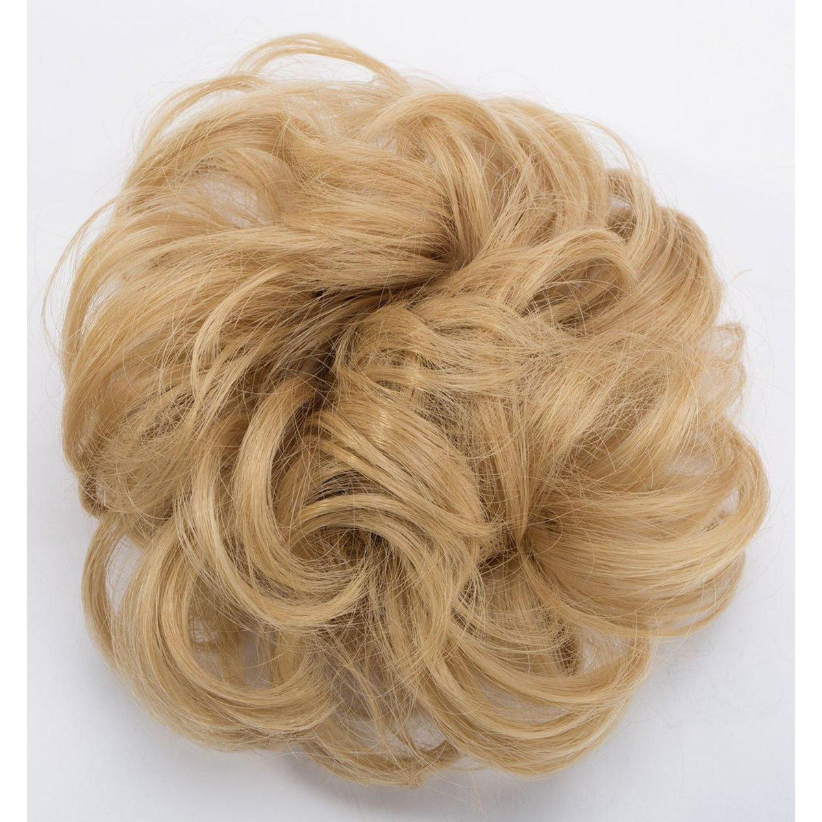 Voluminöses Dutt-Haargummi Dunkelblond Graublond