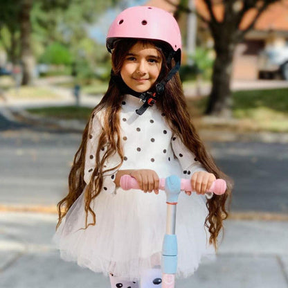 Kinder Jugend Fahrradhelm Multisport Skateboard Roller Kletterhelm 48-54 cm Pink