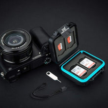 Wasserdichte Speicherkarten-Tasche für 4 SD+4 Micro