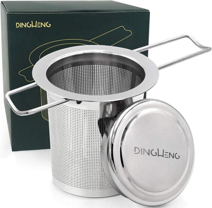 Teesieb Edelstahl Premium Qualität für losen Tee