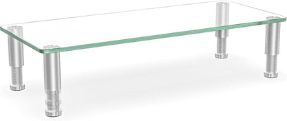 Monitorständer Glas Laptopständer Höhenverstellbar ergonomisch