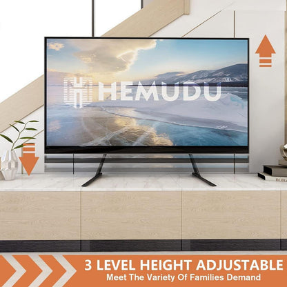 TV Standfuß Universal Tisch LCD LED Ständer 27-55 Zoll bis 57kg VESA 800×400mm