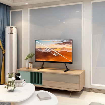 TV Standfuß Universal Tisch LCD LED Ständer 27-55 Zoll bis 57kg VESA 800×400mm