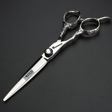 6-Zoll Linkshänder Friseurschere Set | 440C Stahl, Professionell