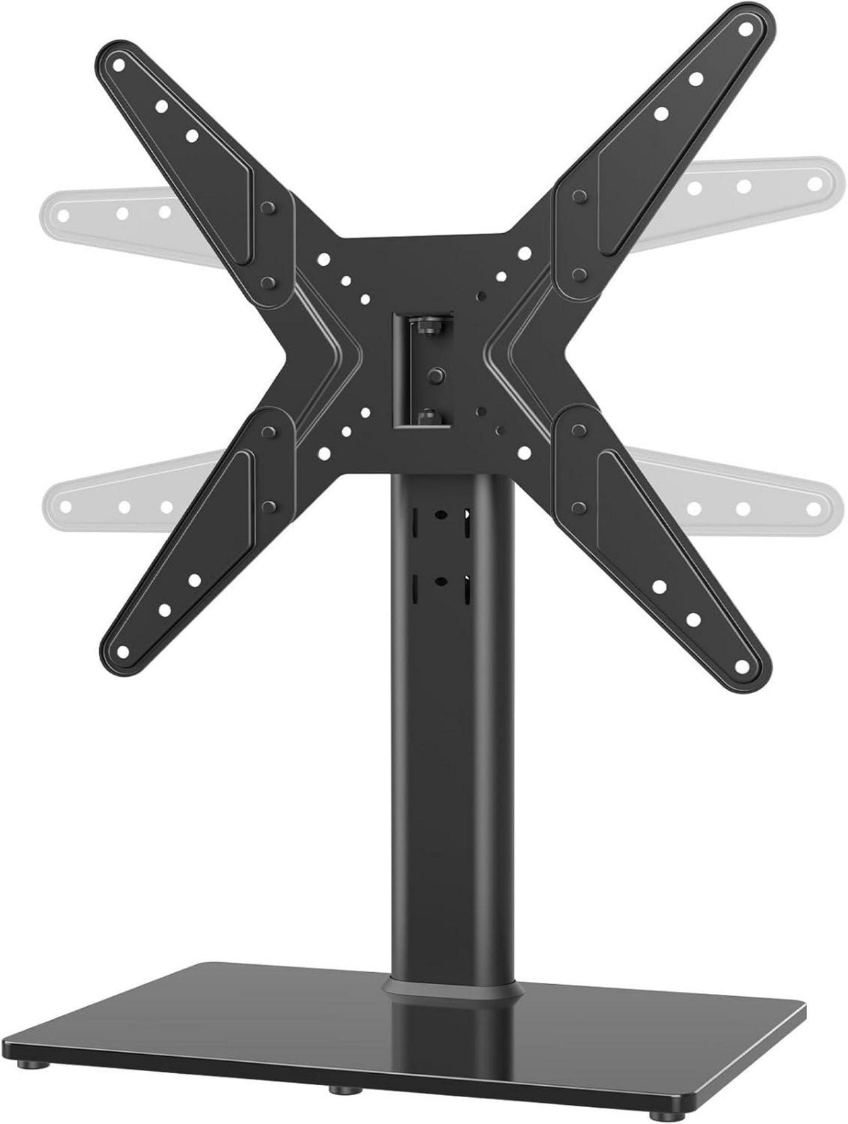Universal TV Stand Swivel Fuß Tisch Top 21-43 Zoll TV 90 Grad drehbar