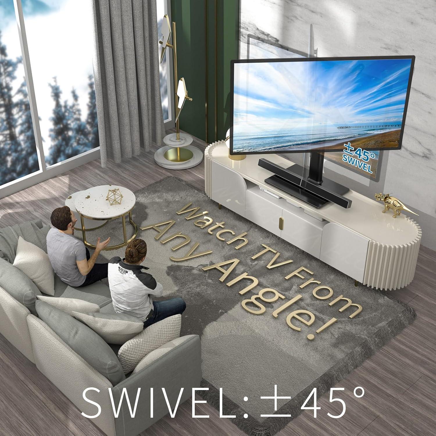 Universal TV Ständer 21-43 Zoll Fernseher Höhenverstellbar
