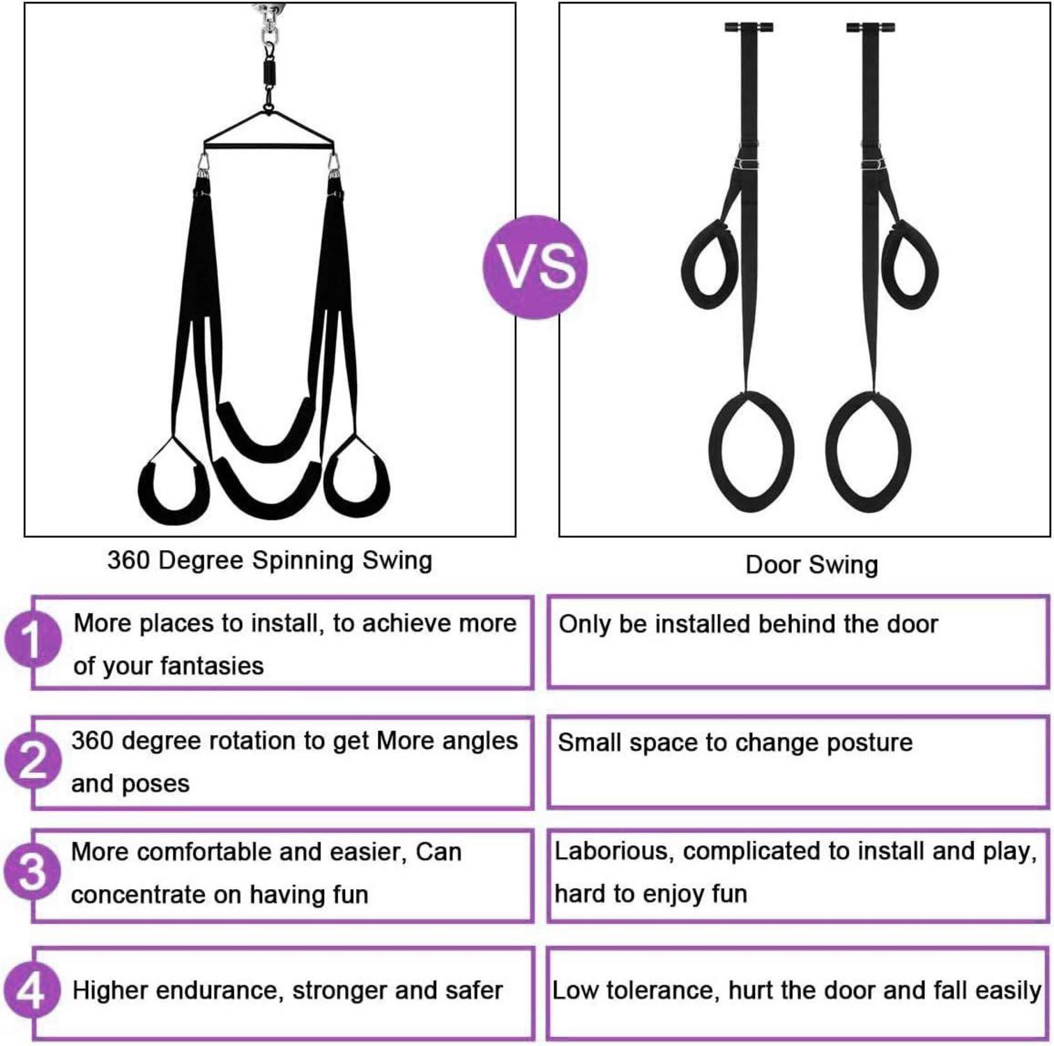 Liebesschaukel Sexschaukel SM Set Bondageset für Paare