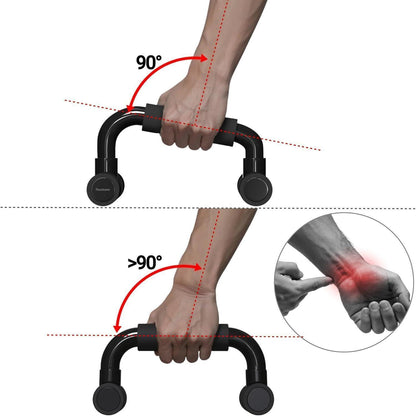 Liegestützgriffe Hochwertige Push Up Stand Bars Trizeps Oberarm Training 100kg