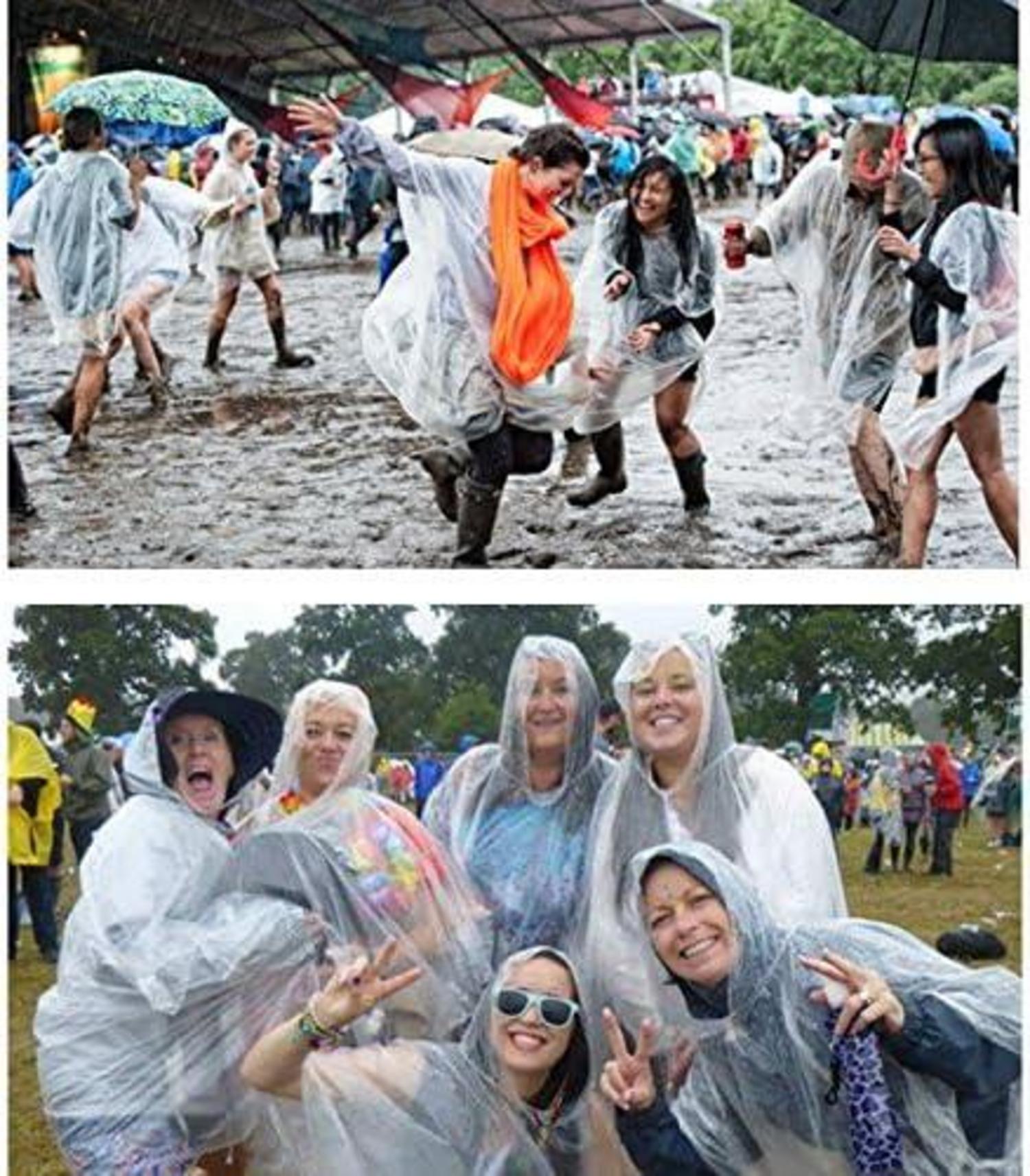 Durchsichtiger Regenponcho Damen Herren 5/10/20 Stück Wasserdicht
