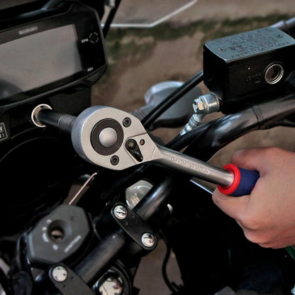 WORKPRO Steckschlüsselsatz 108-teilig Knarrenkasten Ratschenkasten Auto