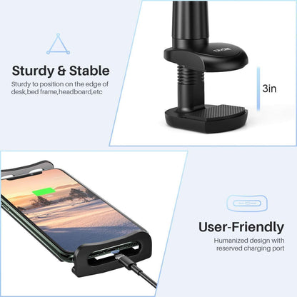 Flexibler Tablet Halter mit Schwanenhals – Verstellbarer Arm für iPad & Co.