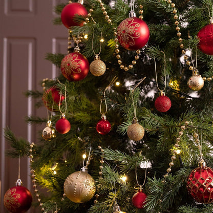 Weihnachtskugeln 49 Stück 3cm Kunststoff Christbaumschmuck