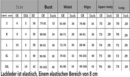 Sexy Catwoman Katzenkostüm Overall Schlangenhaut Schwarz Gold Disco Clubwear