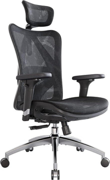 Ergonomischer Bürostuhl mit verstellbaren Armlehnen
