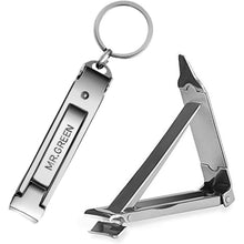 Tragbarer Nagelknipser Edelstahl faltbar ultradünn