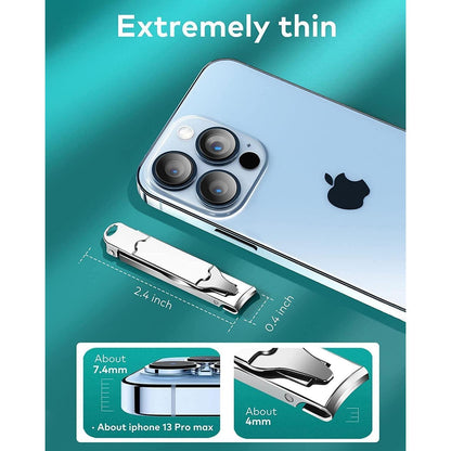 Tragbarer Nagelknipser Edelstahl faltbar ultradünn