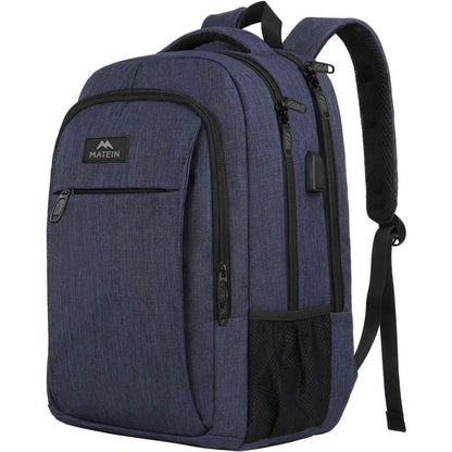 MATEIN Schulrucksack 15,6 Zoll Laptop Rucksack USB