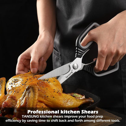 Multifunktionale Küchenschere Mikrozahnung 22.8cm Schneiden von
