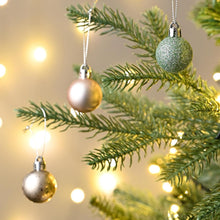 Weihnachtskugeln Set 49 Stück Christbaumschmuck Rosa Grün