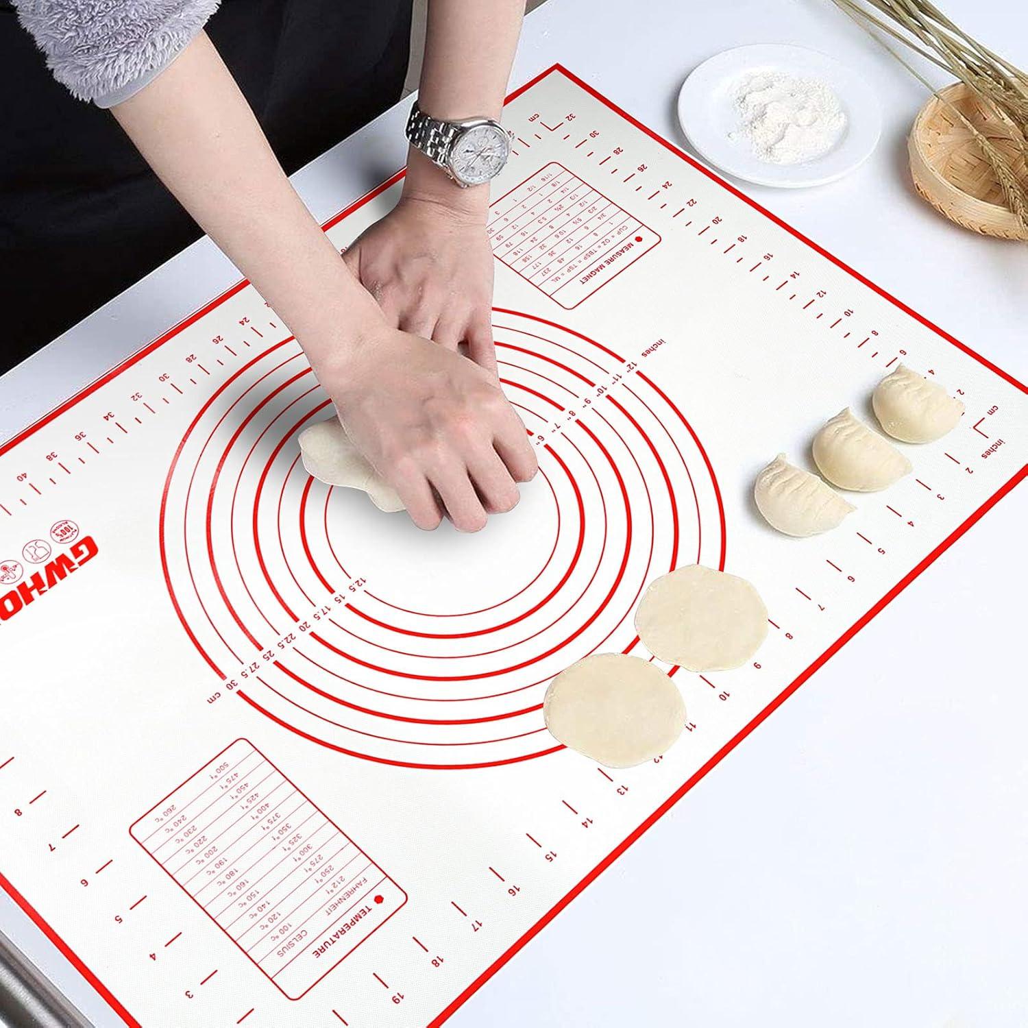 Silikonmatte Antihaft Rutschfest mit Messung 60x40 cm