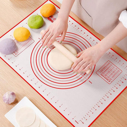 Silikon Backmatte 60 x 40 cm Wiederverwendbar Antihaft Rutschfest