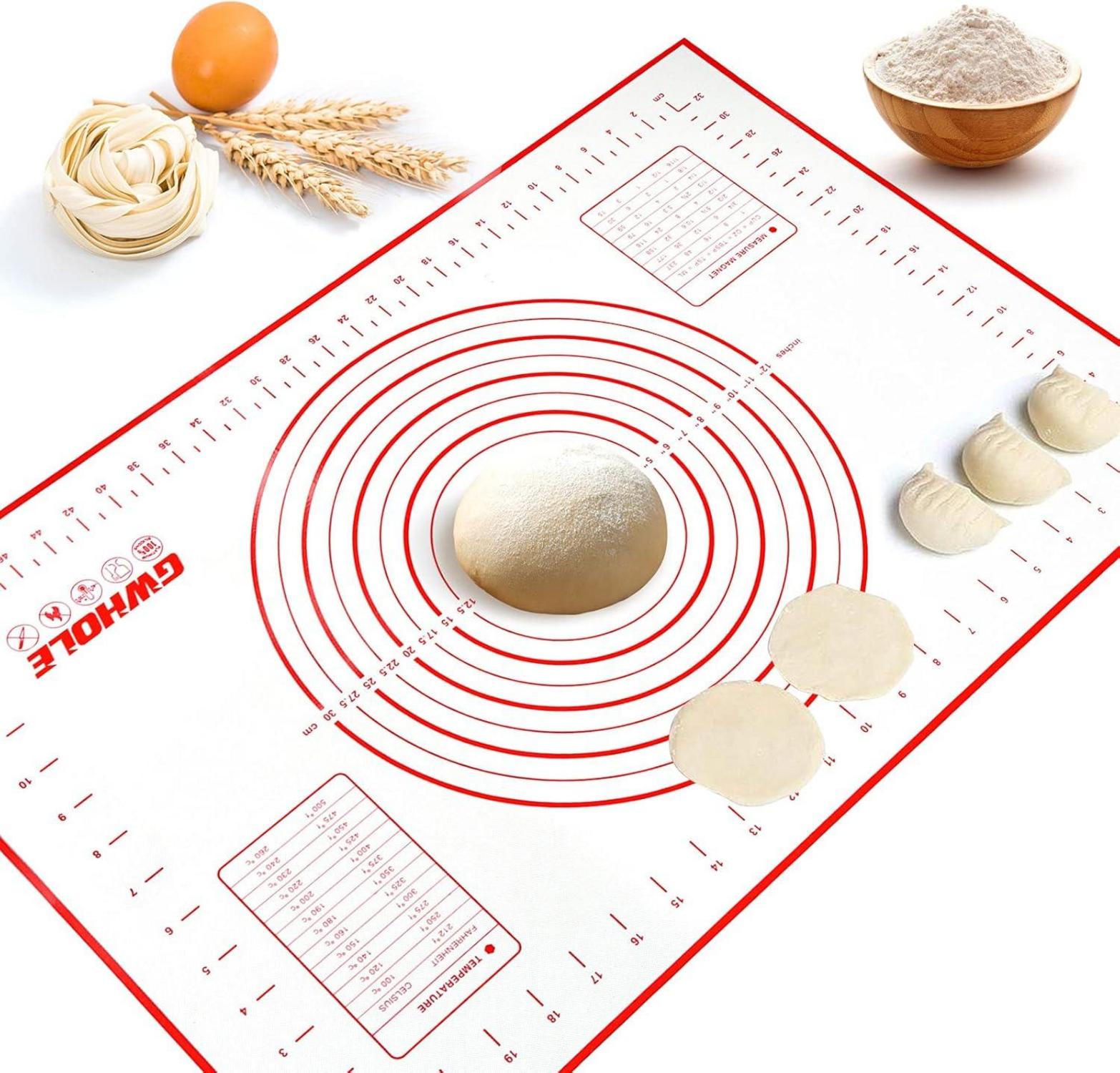 Silikonmatte Antihaft Rutschfest mit Messung 60x40 cm