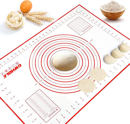 Silikonmatte Antihaft Rutschfest mit Messung 60x40 cm