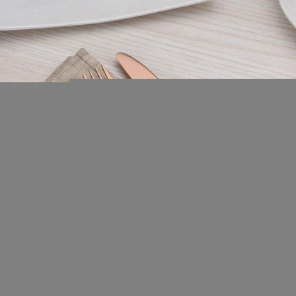 30-teiliges Besteckset Roségold, Service für 6 Personen, Edelstahl, spülmaschinenfest