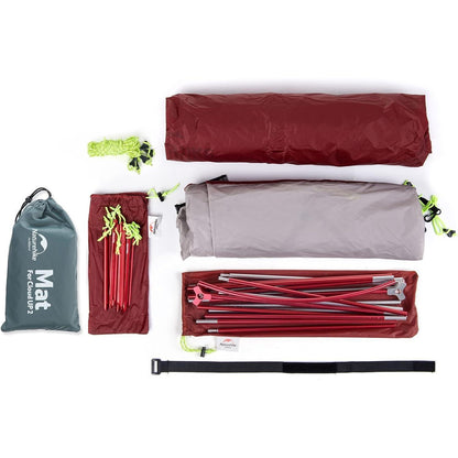 Ultraleichtes Campingzelt 2 Personen Wasserdicht 4 Saison