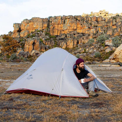 Ultraleichtes Campingzelt 2 Personen Wasserdicht 4 Saison