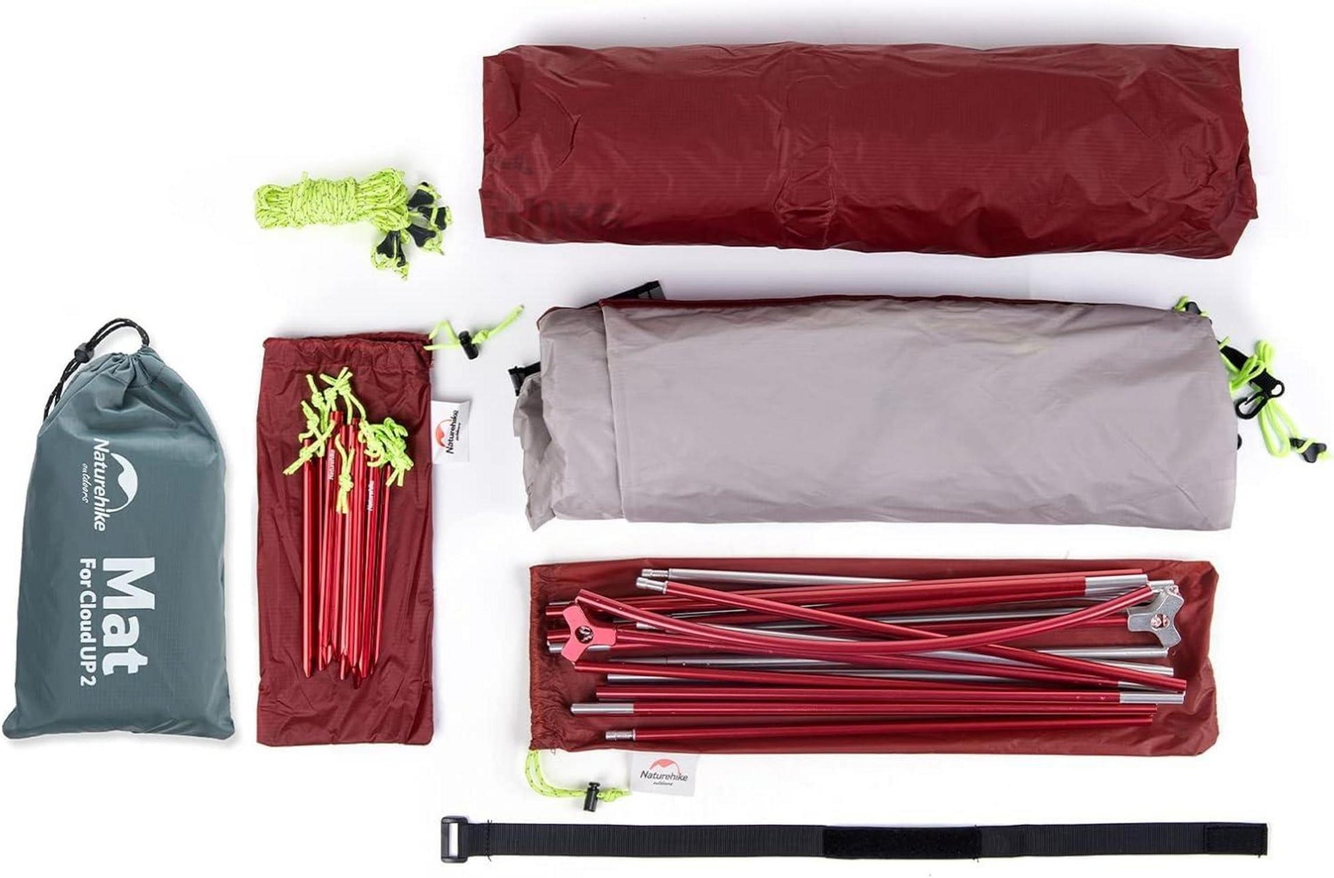 Ultraleichtes 2-Personen-Campingzelt für Rucksack Wandern 3-4 Saison