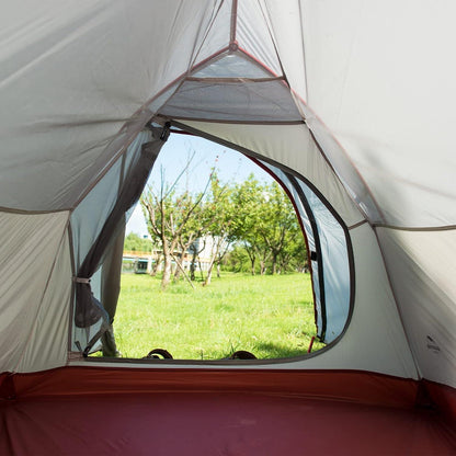 Ultraleichtes 2-Personen-Campingzelt für Rucksack Wandern 3-4 Saison