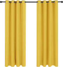 Deconovo Vorhang Ösen Wohnzimmer Oxford Thermovorhang