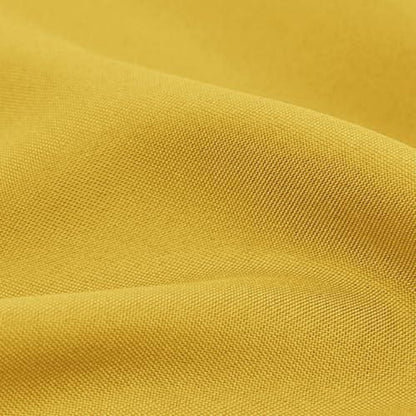 Deconovo Oxford Thermovorhang 245x140 cm Gelb, Verdunkelnd, 2er Set