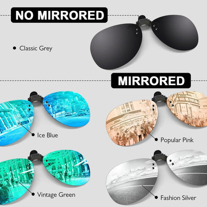 Polarisierte Randlose Sonnenbrille für Fahren, Angeln