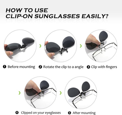 Polarisierte Randlose Sonnenbrille zum Fahren und Angeln UV400 Schutz