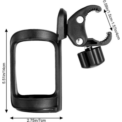 Fahrrad Getränkehalter 360 Grad Rotation Cup Halter für