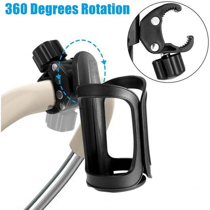 Fahrrad Getränkehalter 360 Grad Rotation Cup Halter für