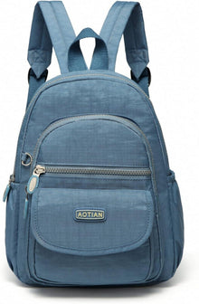 AOTIAN Leichter Mini Rucksack Damen Wasserdicht 7L Hellblau