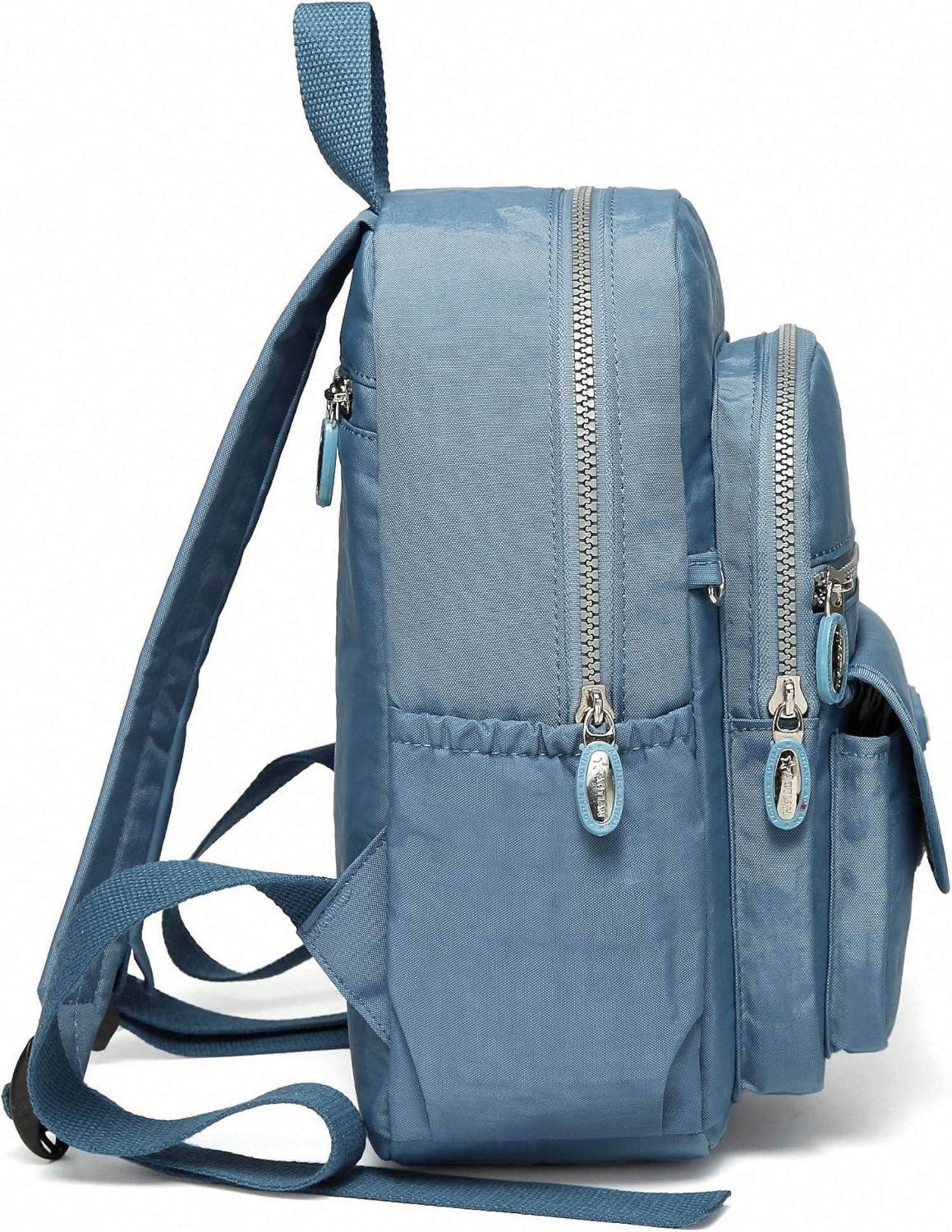 AOTIAN Mini Rucksack Damen Mädchen Leichtgewicht Tasche 7L Hellblau