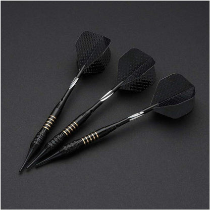 Soft Dartpfeile Set 3 Stück 18g Turnier Aluminium Schaft Case D17