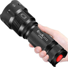 LED Taschenlampe Extrem Hell 3300 Lumen Zoombare Handlampe