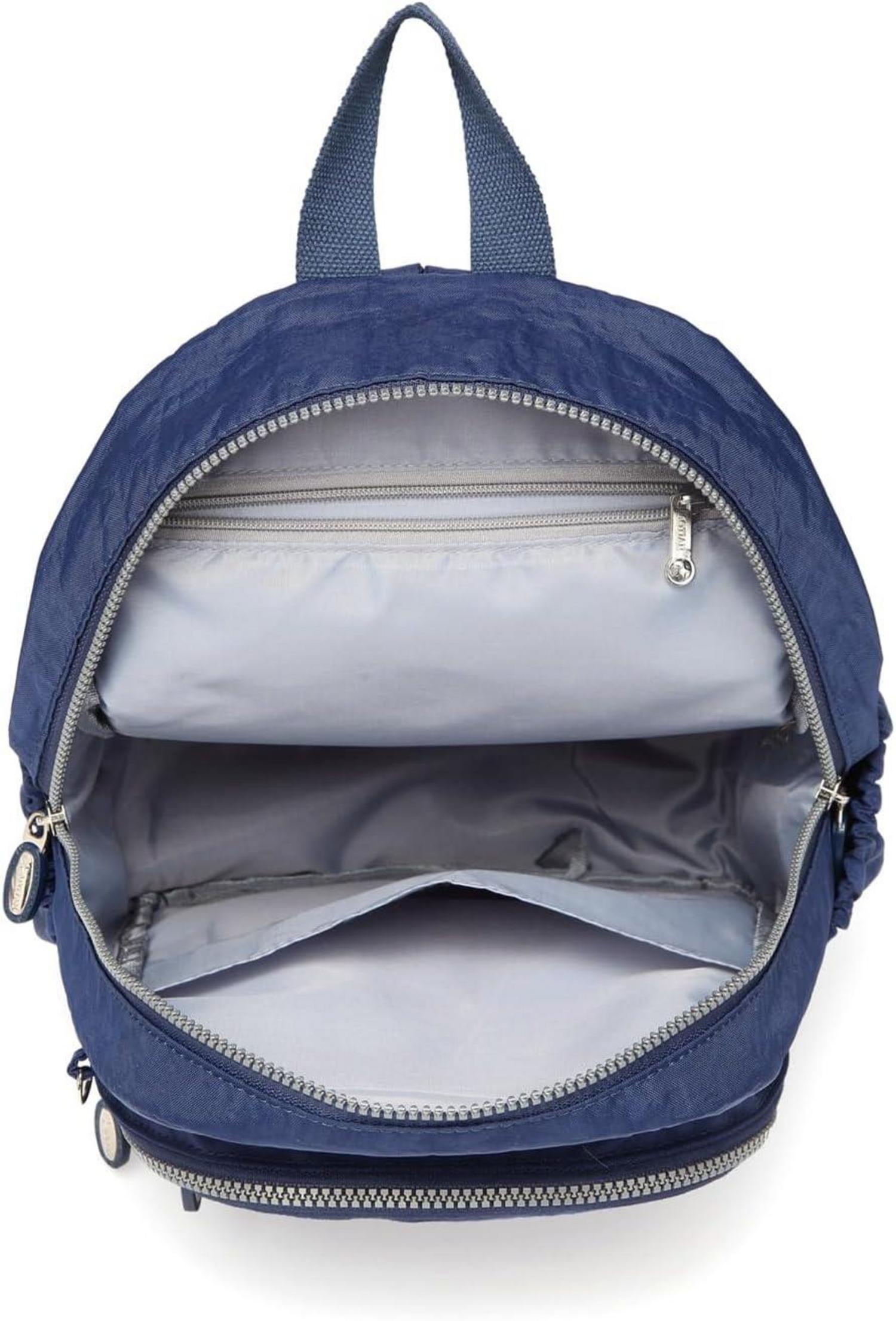 Frauen Rucksack Leicht Nylon Tagesrucksack City Pack 9L Blau