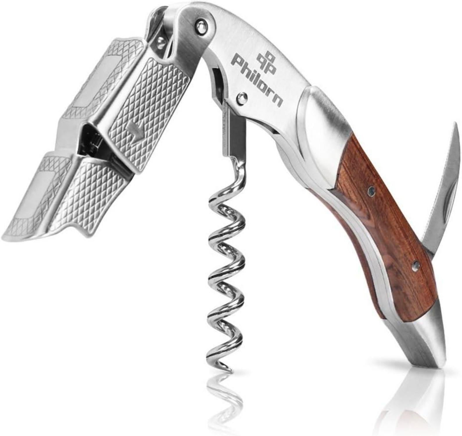 Professionelles Kellnermesser Edelstahl Palisandergriff