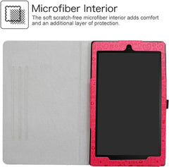 LiuShan Amazon Fire HD 10 360° Drehbare Standfunktion Hülle Pink