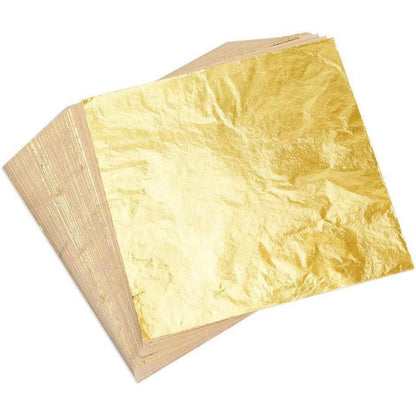 100 Blatt Blattgold Imitation Kunstprojekt Handwerk