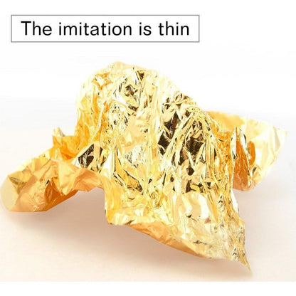 100 Blatt Blattgold Imitation Kunstprojekt Handwerk