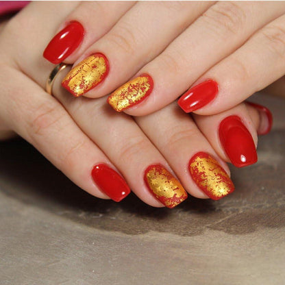 100 Blatt Blattgold Imitation Kunstprojekt Handwerk