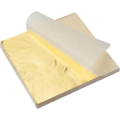 100 Blatt Blattgold Imitation Kunstprojekt Handwerk